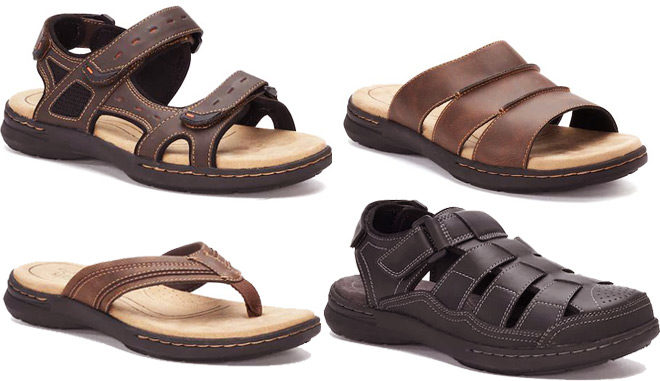 Kohl's: Men's Croft & Barrow Sandals for ONLY $13.99 + FREE Shipping (Reg $60)