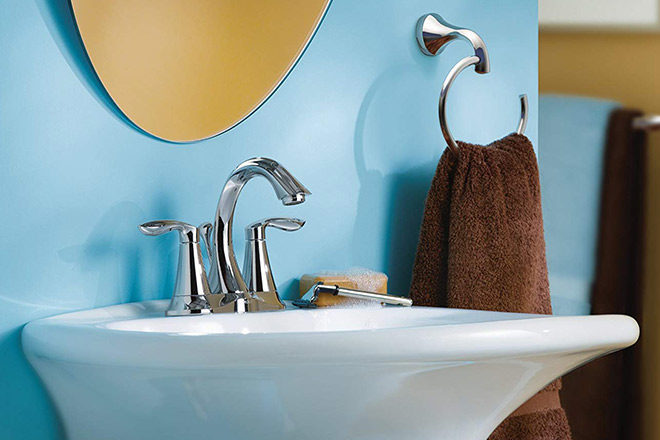 *HOT* Moen Two-Handle Bathroom Faucet Only $66.49 + FREE Shipping (Reg $157)