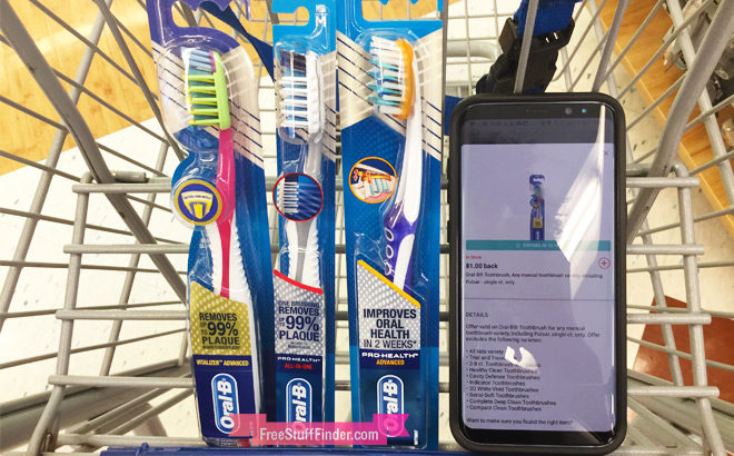 FREE Oral-B Toothbrush at Rite Aid (Regularly $4) - Using Just Your Phone!