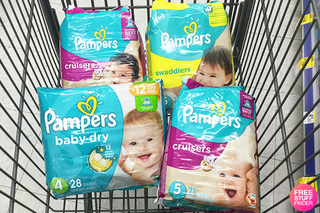 Walgreens.com: Pampers Diapers & Easy-Ups Jumbo Packs Only $3.72 + FREE Shipping