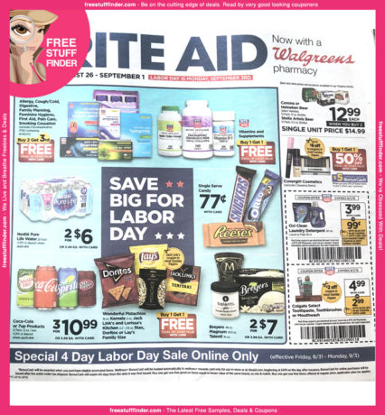 *HOT* Rite Aid Ad Preview (Week 8/26 – 9/1)