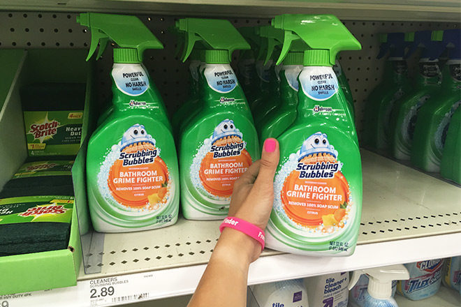 Scrubbing Bubbles Bathroom & Toilet Bowl Cleaners Only $1.26 at Target (Reg $2.89)