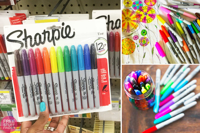 FREE 12pk Sharpie Permanent Markers (New TCB Members) - Perfect For Back to School!