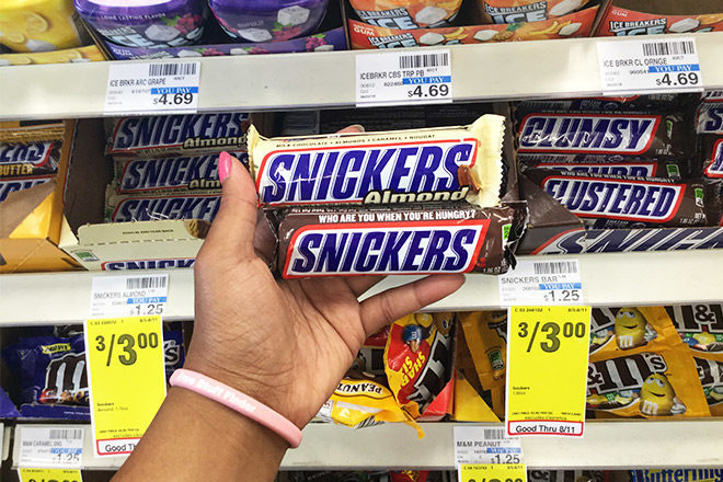 Snickers Singles Candy Bar Only 75¢ at CVS (Regularly $1.25) - Print Coupon Now!