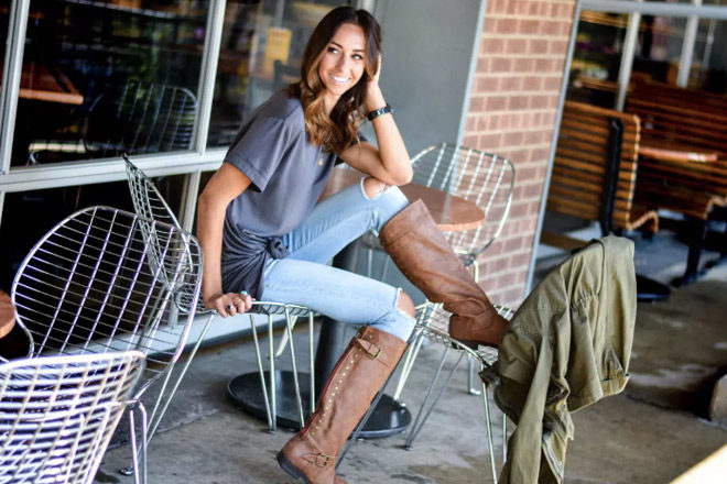 Studded Riding Boots JUST $34.99 (Reg $85)