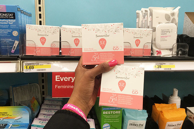 Summer’s Eve Feminine Wipes ONLY 11¢ at Target (Reg $1.69) - Print Coupon Now!