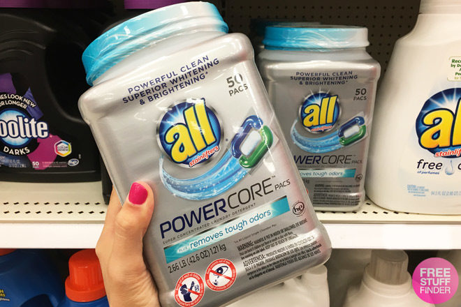 FREE All PowerCore 50ct Laundry Detergent + FREE Store Pickup (New TCB Members)