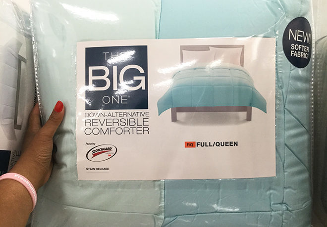 Kohl’s: The Big One Reversible Comforters Starting at JUST $22.39 + FREE Shipping