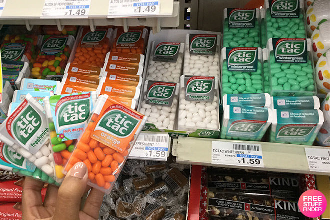 Tic Tac Singles Only 30¢ at CVS (Reg $1.59)