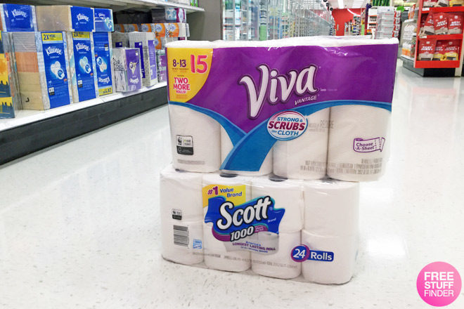 Household Paper Product Deals This Week (8/19 – 8/25) Toilet Paper, Paper Towel, Tissue