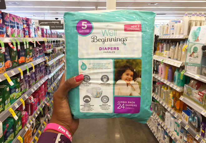 Well Beginnings Diapers for ONLY $3.74 at Walgreens (Regularly $7) - In-Store & Online!