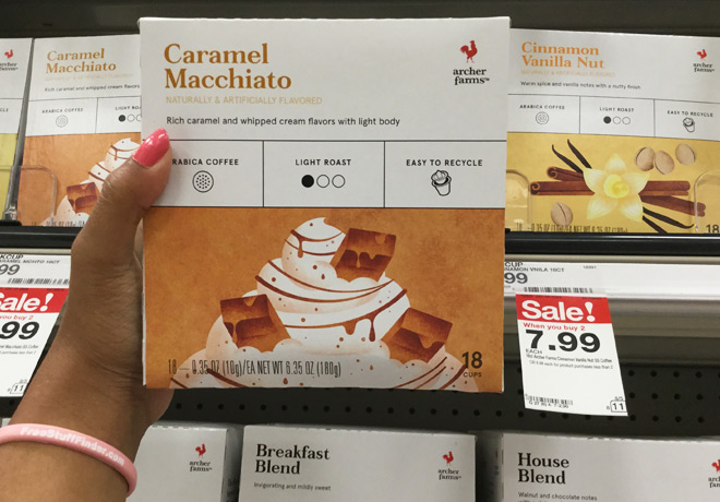 Archer Farms Coffee K-Cups 18 ct Only 42¢ per Cup at Target (Just Use Your Phone!)