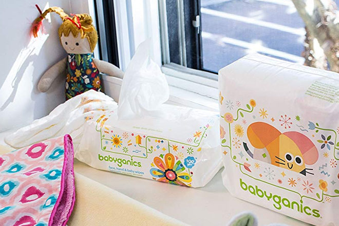 Babyganics 800-Count Face, Hand & Baby Wipes JUST $12.75 (Regularly $26.60)