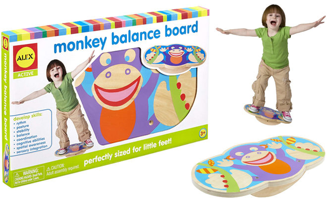 ALEX Toys Active Monkey Balance Board Only $10.76 (Regularly $27.50)