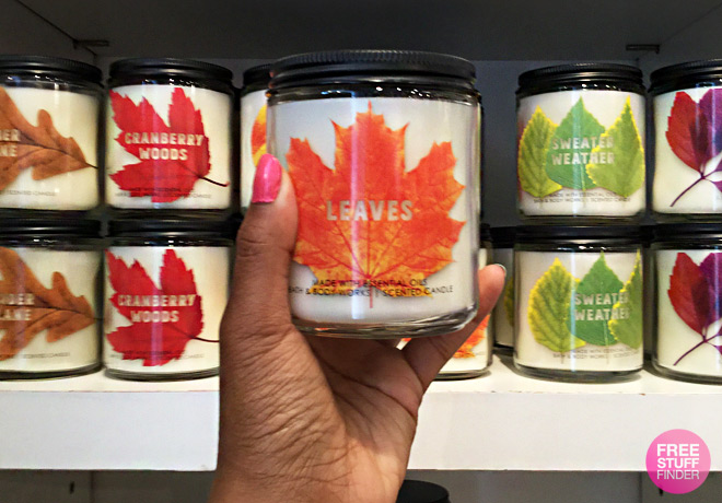 Bath & Body Works Single Wick Candles for ONLY $6.40 Each (Regularly $14.50)