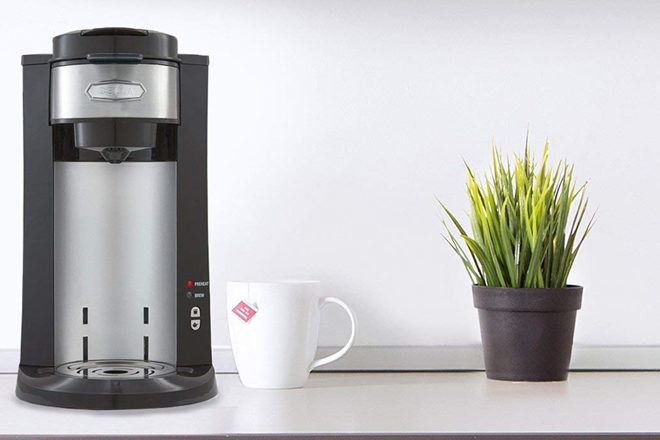 Bella Dual Brew Coffee Maker JUST $19.99 (Reg $50) - Brew Ground & K-Cup Coffee!
