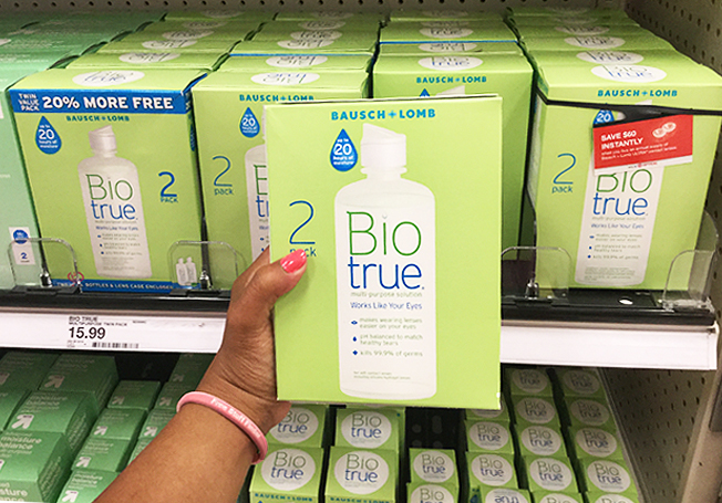 NEW $5 Off BioTrue Contact Solution Coupon - Just $4.24 per Bottle at Target (Starting 8/12)