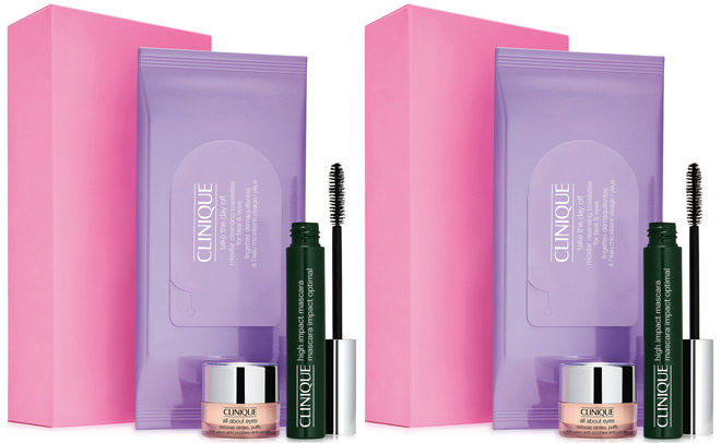 Macy's: Clinique High Impact 3-Piece Gift Set Only $9.75 + FREE Shipping (Reg $19.50)