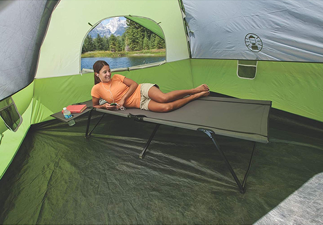 Walmart.com: Coleman Pack-Away Cot With Side Table ONLY $24.94 (Regularly $32)