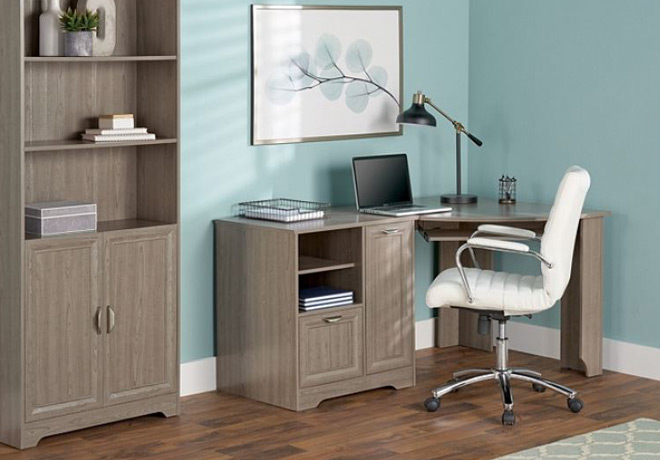 Realspace Magellan Collection Corner Desk ONLY $84.99 + FREE Pickup (Reg $240)