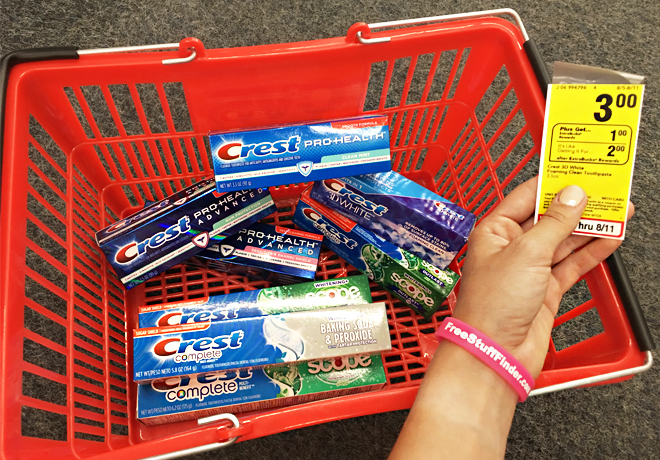 FREE Crest Pro-Health Toothpaste at CVS (Regularly $5) - Just Use Your Phone!