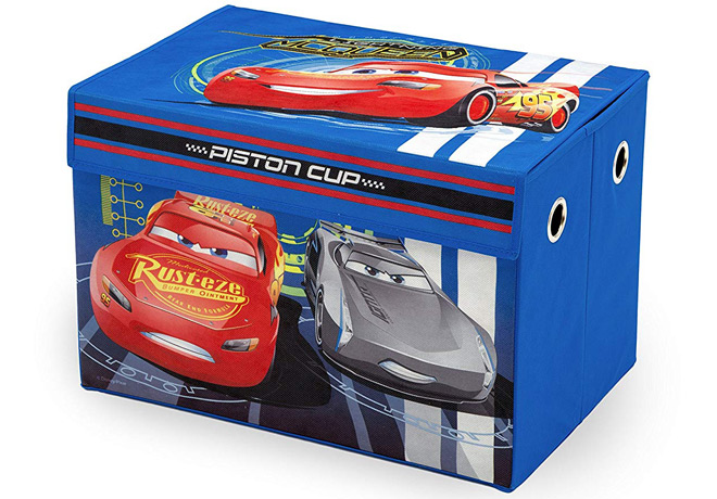 Disney Pixar Cars Fabric Toy Box Just $7.99 + FREE Pickup (Regularly $22)