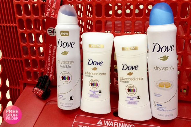 Dove Advanced Care Deodorant JUST 52¢ Each at Target (Regularly $3.39)