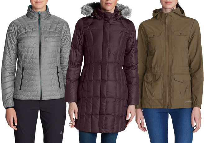 Extra 60% Off Eddie Bauer Clearance - Women's Reversible Jacket ONLY $40!