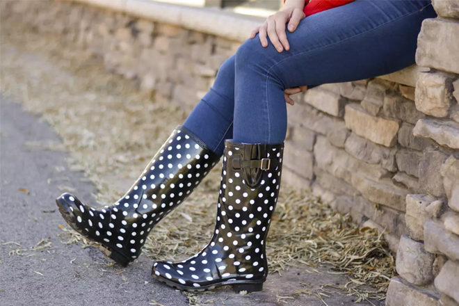 Patterned Rubber Rain Boots JUST $26.99 (Regularly $90) - Choose From 5 Options!