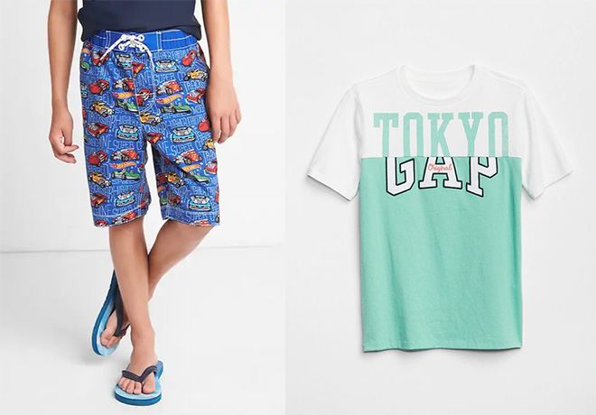 GAP: Up to 80% Off Boys Clothing + FREE Shipping