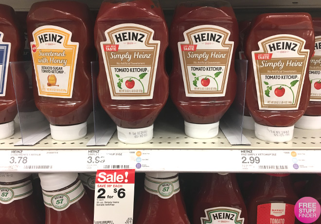 Heinz Simply Ketchup ONLY $2 at Target (Regularly $4) - No Coupons Needed!