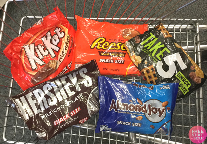 ANY Bag of Hershey’s Snack Size Candy for ONLY 99¢ at CVS (Regularly $5)