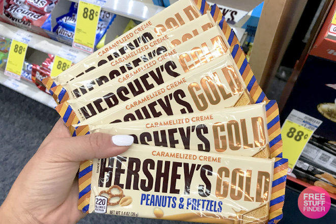 *NEW* $2 in Hershey’s Gold Candy Coupons (JUST 25¢ at CVS & Walgreens)