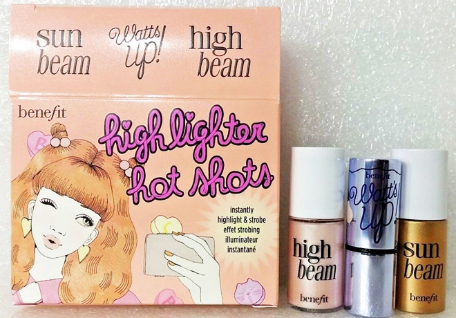 ULTA: Benefit Cosmetics Highlighter Hot Shots Mini Kit ONLY $12 (Regularly $18)