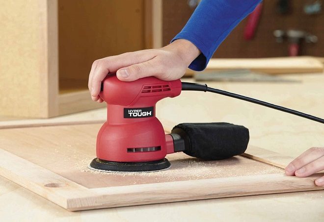 Hyper Tough 2.4Amp Random Orbit Sander ONLY $10.09 (Regularly $25)