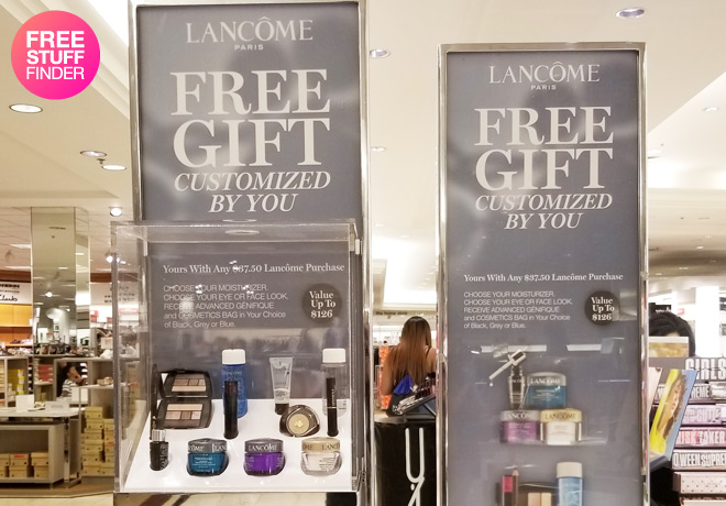 FREE 7-Piece Lancome Gift Set with $37.50 Lancome Purchase ($126 Value!)