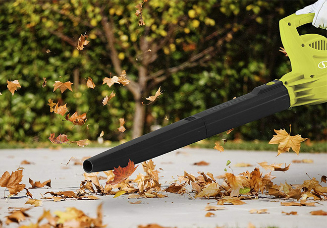 Sun Joe Electric Handheld Leaf Blower for Just $11.99 + FREE Pickup (Regularly $23)