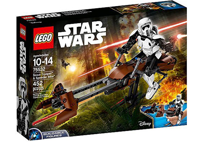 LEGO Star Wars Scout Trooper & Speeder Bike Just $37.99 + FREE Shipping (Reg $55)