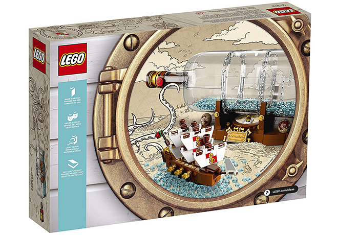 LEGO Ideas Ship in a Bottle Set Only $59.99 (Regularly $70) + FREE Shipping at Amazon