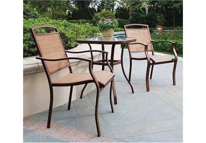 Mainstays Sand Dune 3-Piece Outdoor Bistro Set Only $79 (Reg $129) + FREE Shipping