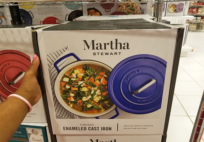 Macy's: Martha Stewart 6-Quart Dutch Oven Just $49.99 (Reg $180) + FREE Shipping