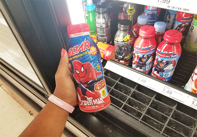 25% Off ROAR Marvel Kids Drinks at Target (Just Use Your Phone!)