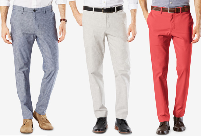 Macy's: Dockers Men's Slim Fit Khaki Pants JUST $15.93 (Regularly $62) - 4 Colors!