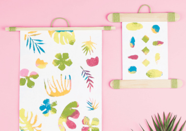 Michael’s: Tropical Paint Reveal Art Kids Event (Today Only from 1-3PM)