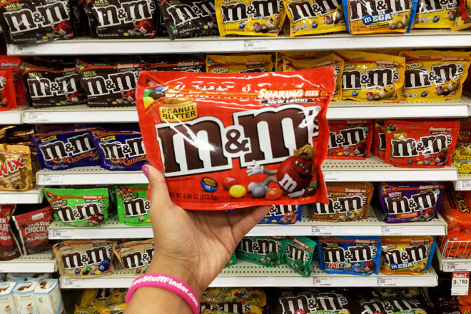 M&M’s Sharing Size Candy Bag JUST $1.39 (Regularly $3) at Target