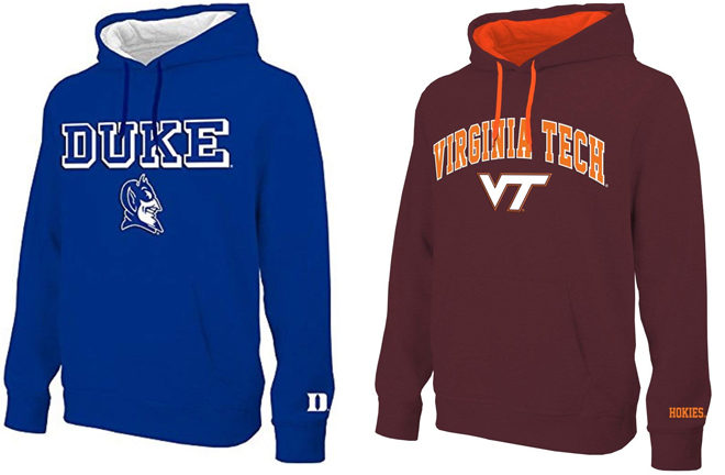 NCAA Hoodies JUST $24.99 on Amazon (Regularly $50) - Today Only!