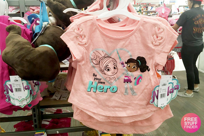50% Off Nella Princess Knight Apparel at Target - Cute T-Shirts For JUST $3.99!