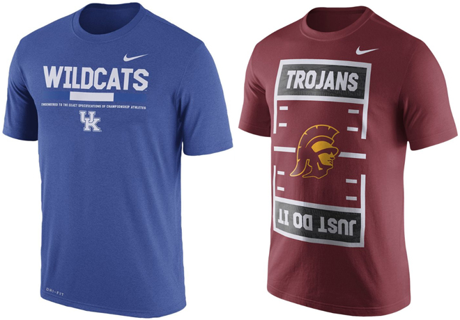 Nike Men's College & Sport Tees ONLY $11.25 + FREE Shipping (Regularly $30)