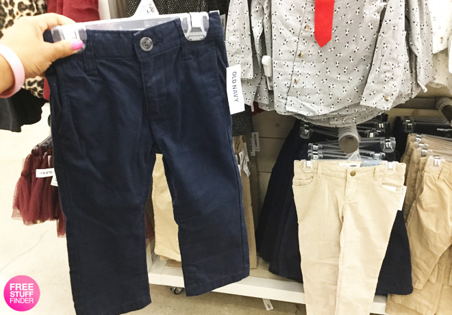 Old Navy: Kids Khaki Pants for ONLY $6 (Regularly $20) - TODAY In-Store Only!