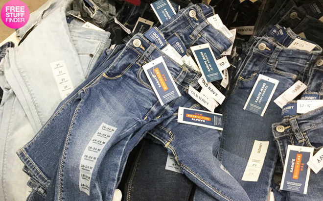 Old Navy: Kids Jeans ONLY $8 & Adult Jeans JUST $12 (Today & In-Store Only!)